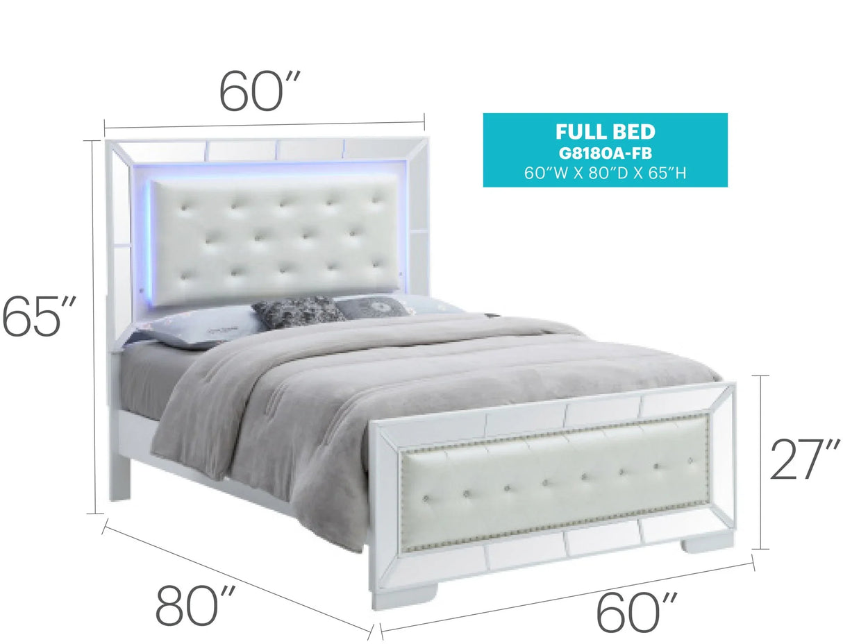 Elegant Modern Contemporary Bed - Furniture Home Direct