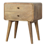 Curved Nightstand - Furniture Home Direct