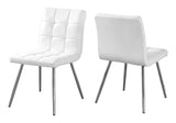 Side Upholstered Dining Chair For Dining Room, Contemporary & Modern (Set of 2) - Furniture Home Direct