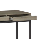 Banting - Mid Century Wide Desk, Handcrafted - Furniture Home Direct