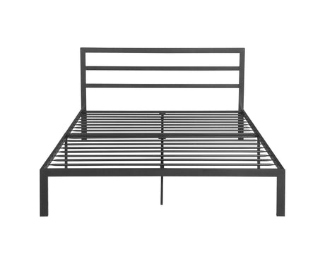 Metal Bed Frame With Headboard - Furniture Home Direct