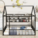 House Frame With Fence And Shelves - Furniture Home Direct