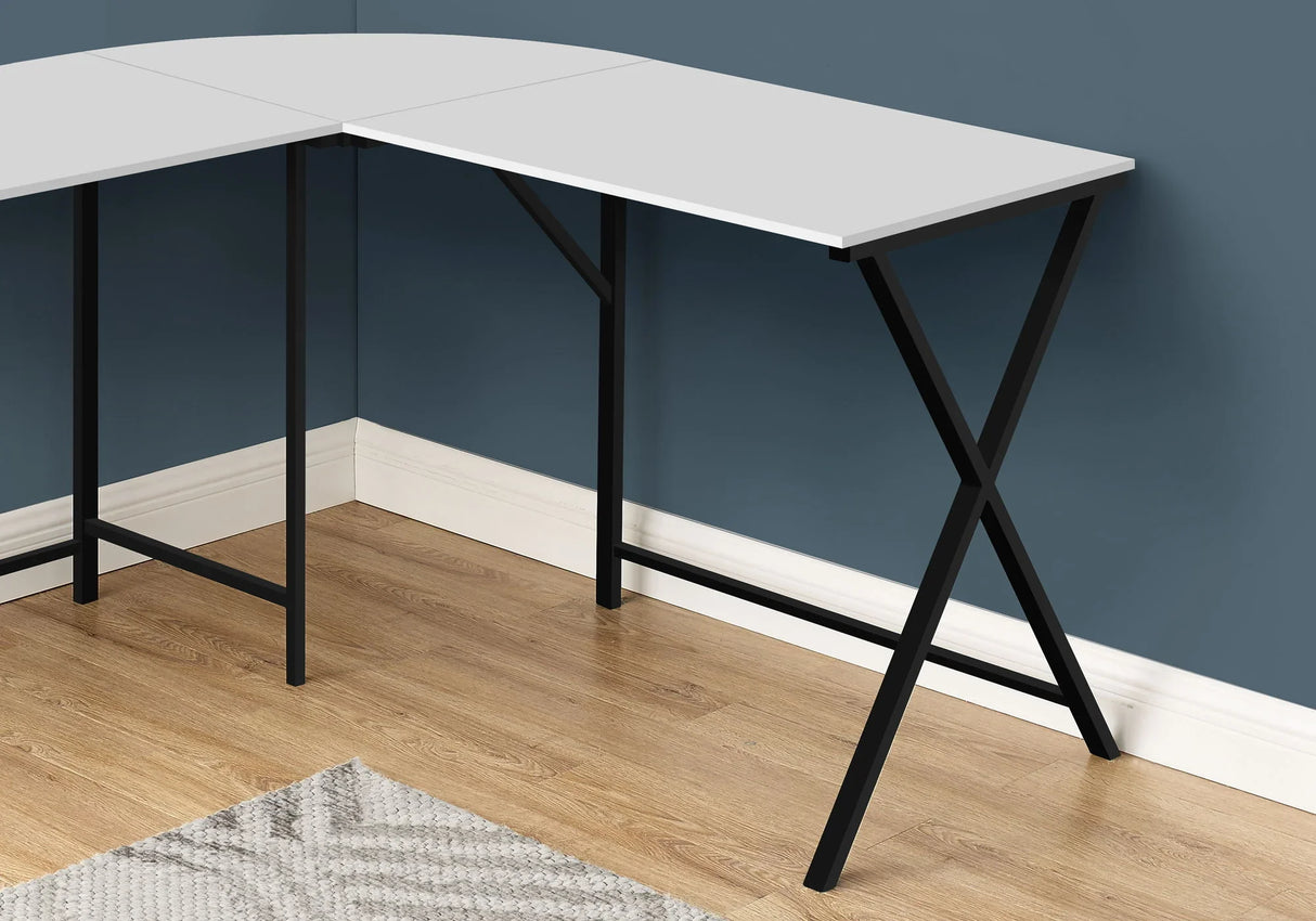 Computer Desk, Home Office, Corner, L Shape, Laptop, Contemporary / Modern - Furniture Home Direct