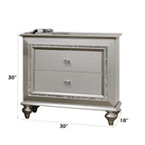 Kaitlyn - Nightstand, Elegant Design - Furniture Home Direct
