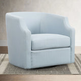Isabelle - Swivel Glider Barrel Chair - Furniture Home Direct