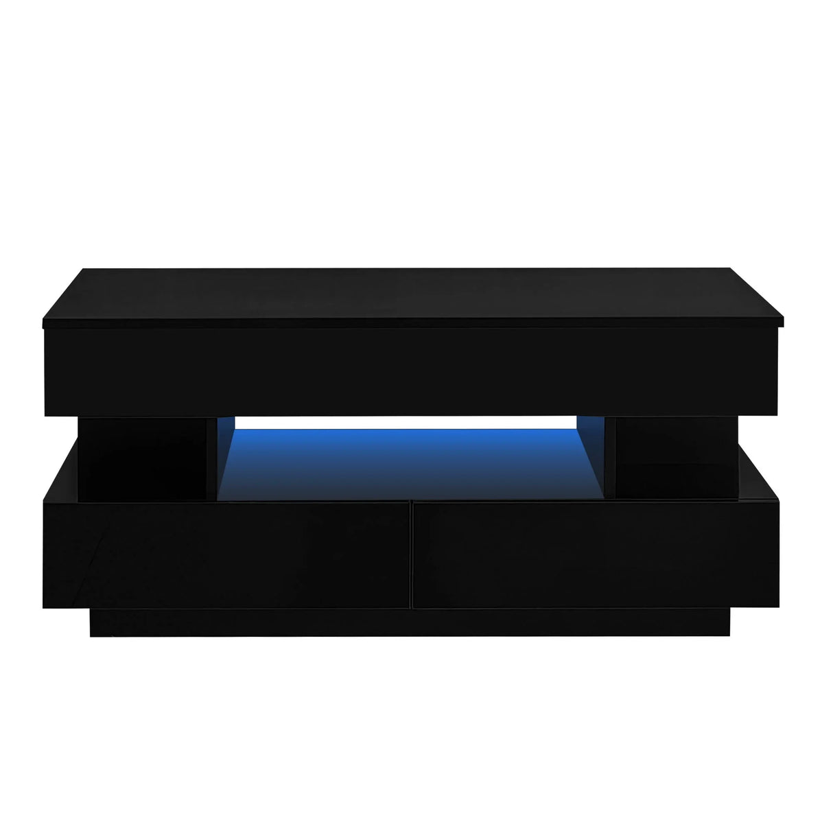 Multi Functional Lift Top Coffee Table With 2 Drawers - Furniture Home Direct