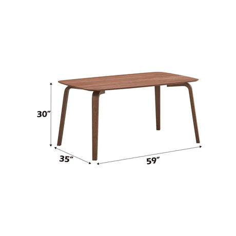 Casson - Dining Table - Walnut - Furniture Home Direct