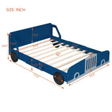 Car Shaped Platform Bed With Wheels - Furniture Home Direct