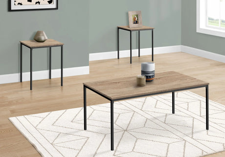 Table Set, Coffee, End, Contemporary, Modern (Set of 3) - Furniture Home Direct