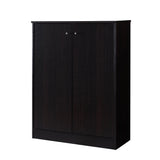 Shoe / Storage Cabinet With Two Doors Five Shelves - Furniture Home Direct