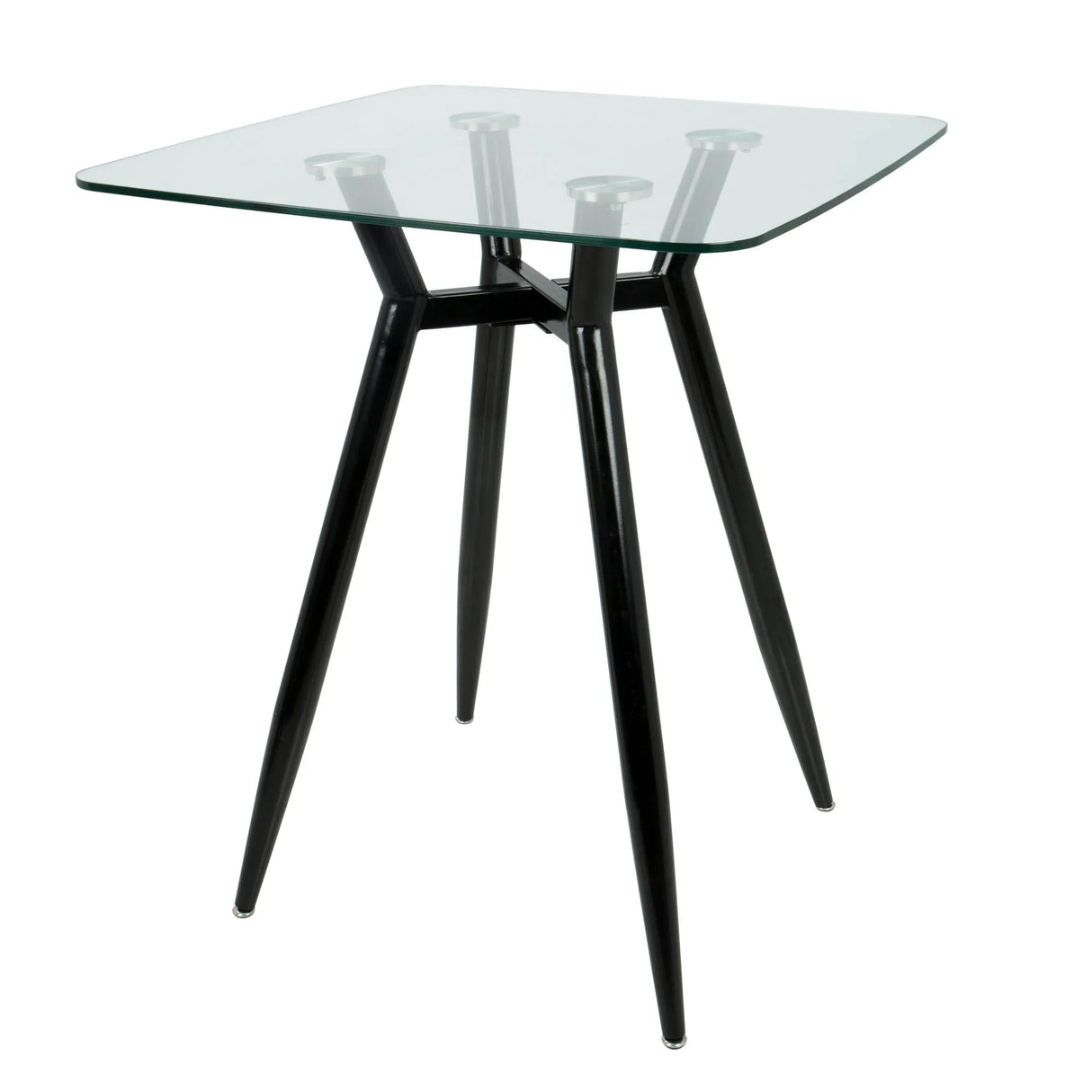 Clara - Mid Century Modern Square Table - Furniture Home Direct