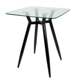 Clara - Mid Century Modern Square Table - Furniture Home Direct