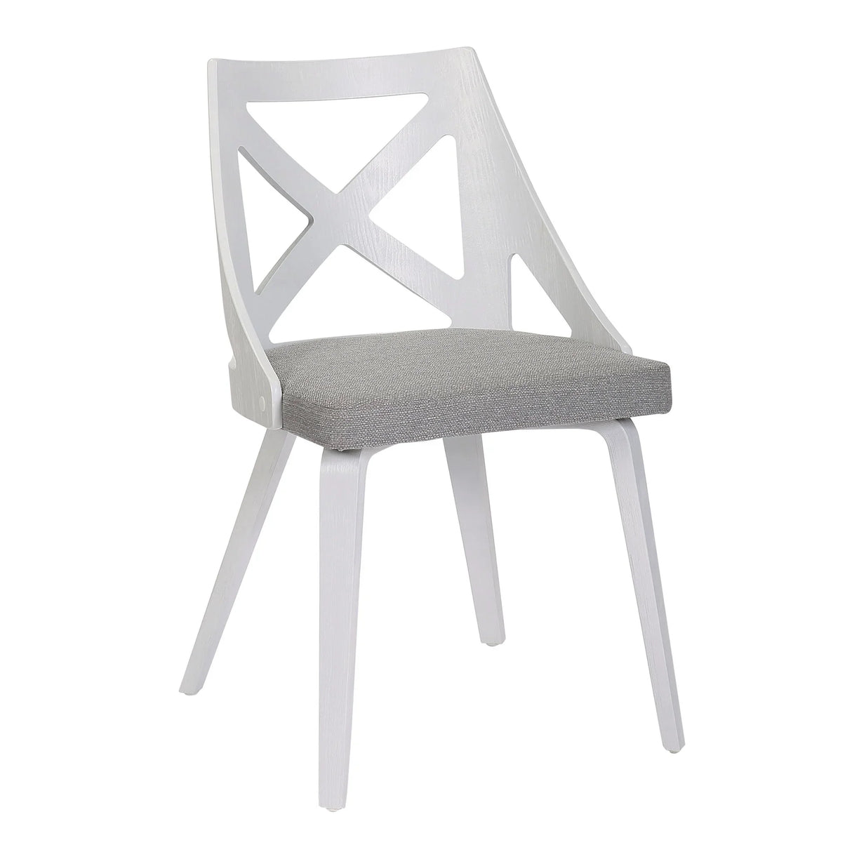 Clara Charlotte - 3 Piece Round Dinette Set Vintage With Rounded - Furniture Home Direct