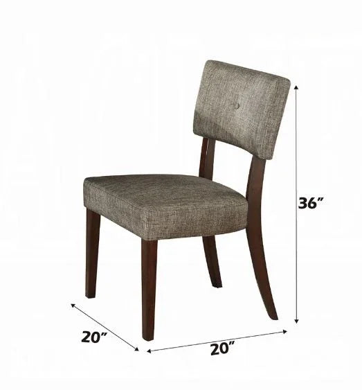 Drake - Side Chair (Set of 2) - Gray - Furniture Home Direct