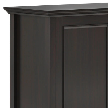 Amherst - Wide 3 Door Storage Cabinet - Hickory Brown - Furniture Home Direct