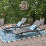 Wicker Chaise Lounge - Furniture Home Direct
