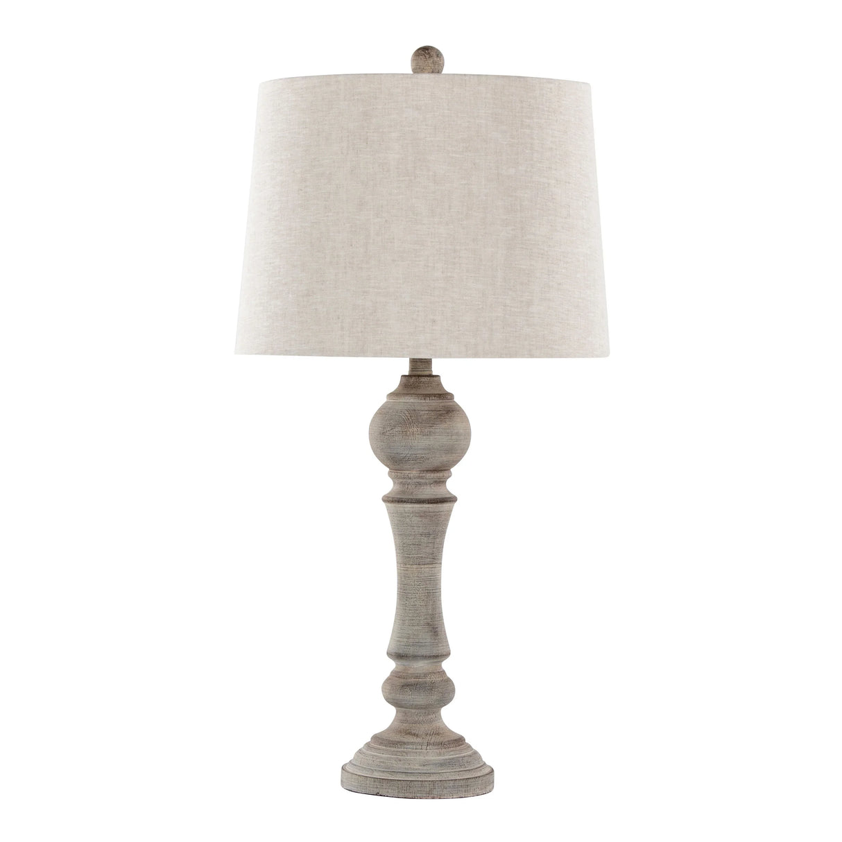Winston - Farmhouse Poly Table Lamp (Set of 2) - Furniture Home Direct