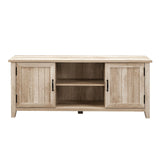 Classic Grooved Door TV Stand For Tvs Up To 65" - Furniture Home Direct