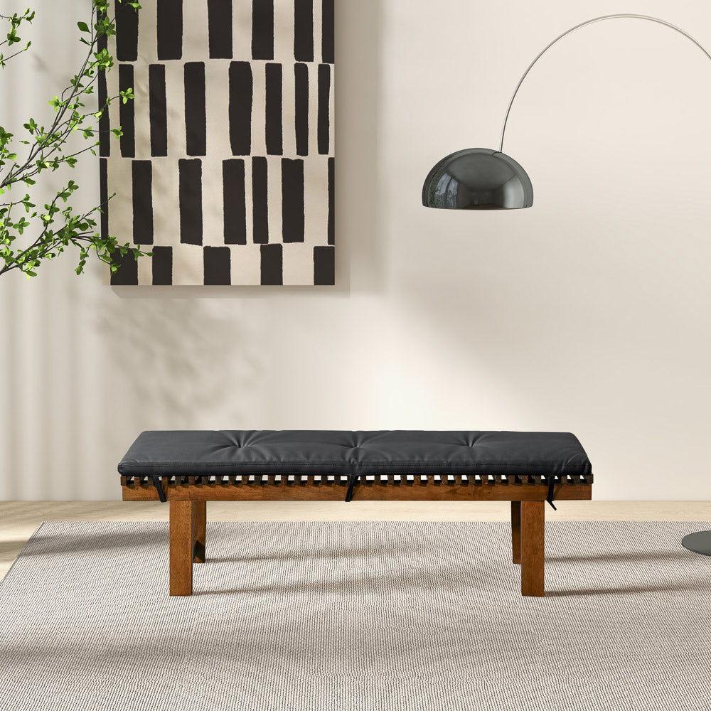 Lucia - Bench - Black - Furniture Home Direct