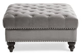 Soft Charming Traditional Ottoman - Furniture Home Direct