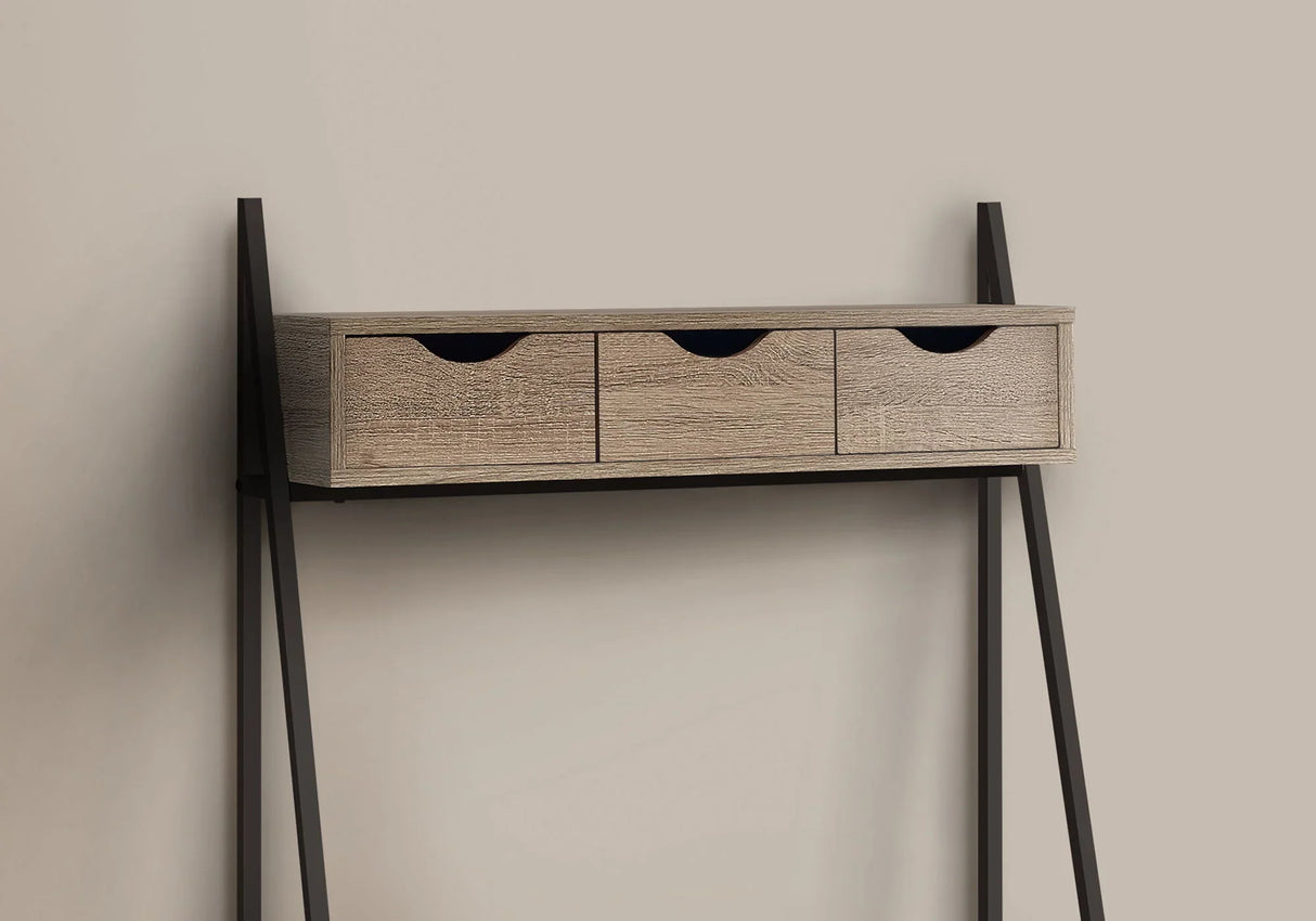 Computer Desk For Home Office, Laptop, Leaning, Storage Drawers, Contemporary & Modern - Furniture Home Direct