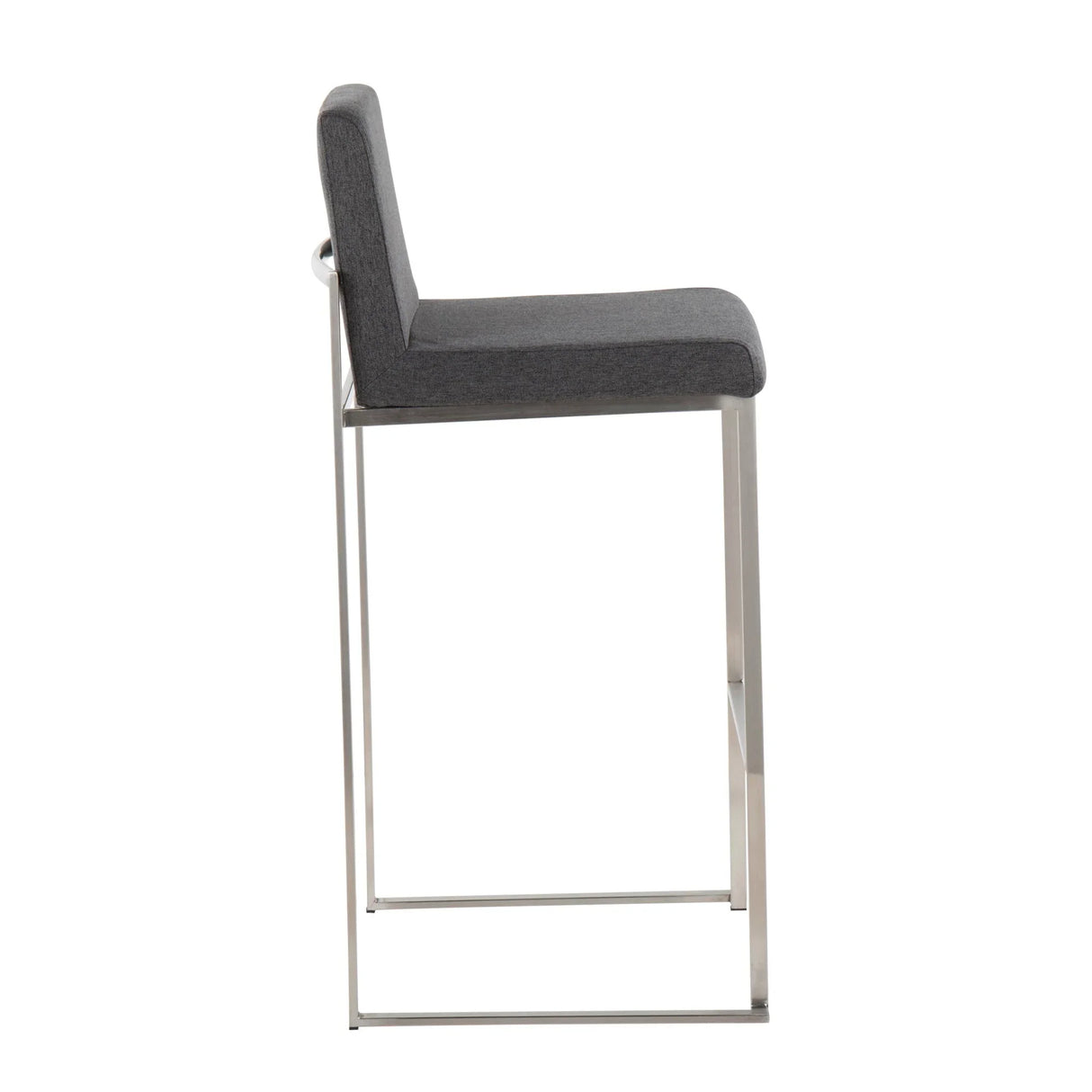 Fuji - Contemporary And Modern Elegance High Back Barstool - Furniture Home Direct