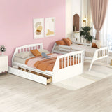 Bunk Bed With Drawers, Ladder And Storage Staircase - Furniture Home Direct