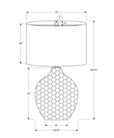 Lighting, Table Lamp, Resin, Contemporary - Brown - Furniture Home Direct