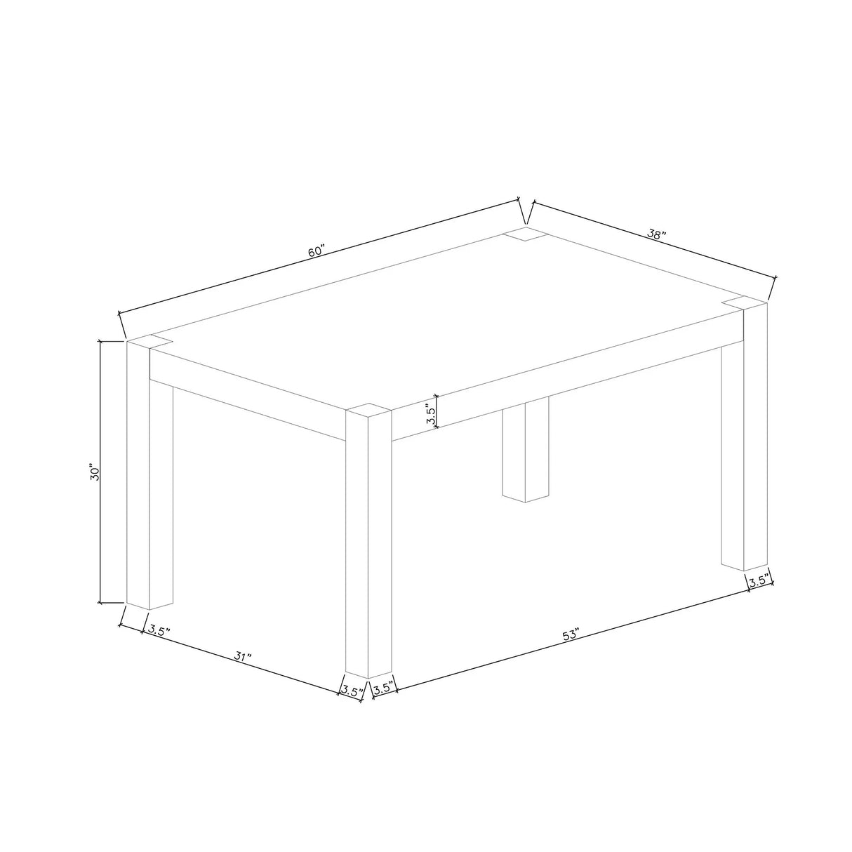 Miriam - Dining Table - Gray - Furniture Home Direct