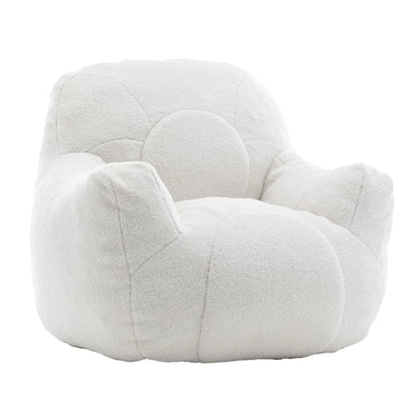 Comfy Bean Bag Chair With Filler, Fluffy And Cozy Seating - Furniture Home Direct