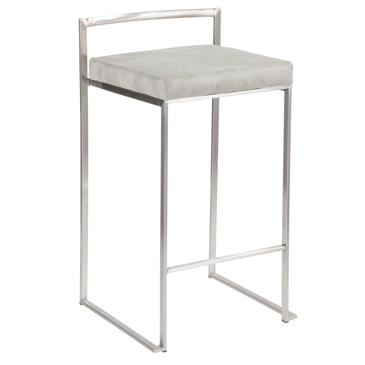 Fuji - Contemporary Elegant Stackable Counter Stool Set - Furniture Home Direct