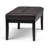 Lacey - Upholstered Tufted Ottoman Bench - Furniture Home Direct