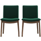 Laura - Mid-Century Modern Solid Wood Dining Chair (Set of 2) - Furniture Home Direct