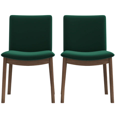 Laura - Mid-Century Modern Solid Wood Dining Chair (Set of 2) - Furniture Home Direct