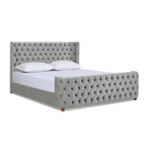 Brooklyn - Tufted Panel Bed Headboard And Footboard Set - Furniture Home Direct