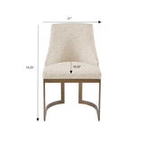 Contemporary Modern Accent Dining Chairs (Set of 2) - Furniture Home Direct