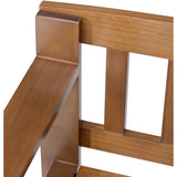 Brooklyn - Entryway Storage Bench - Medium Saddle Brown - Furniture Home Direct
