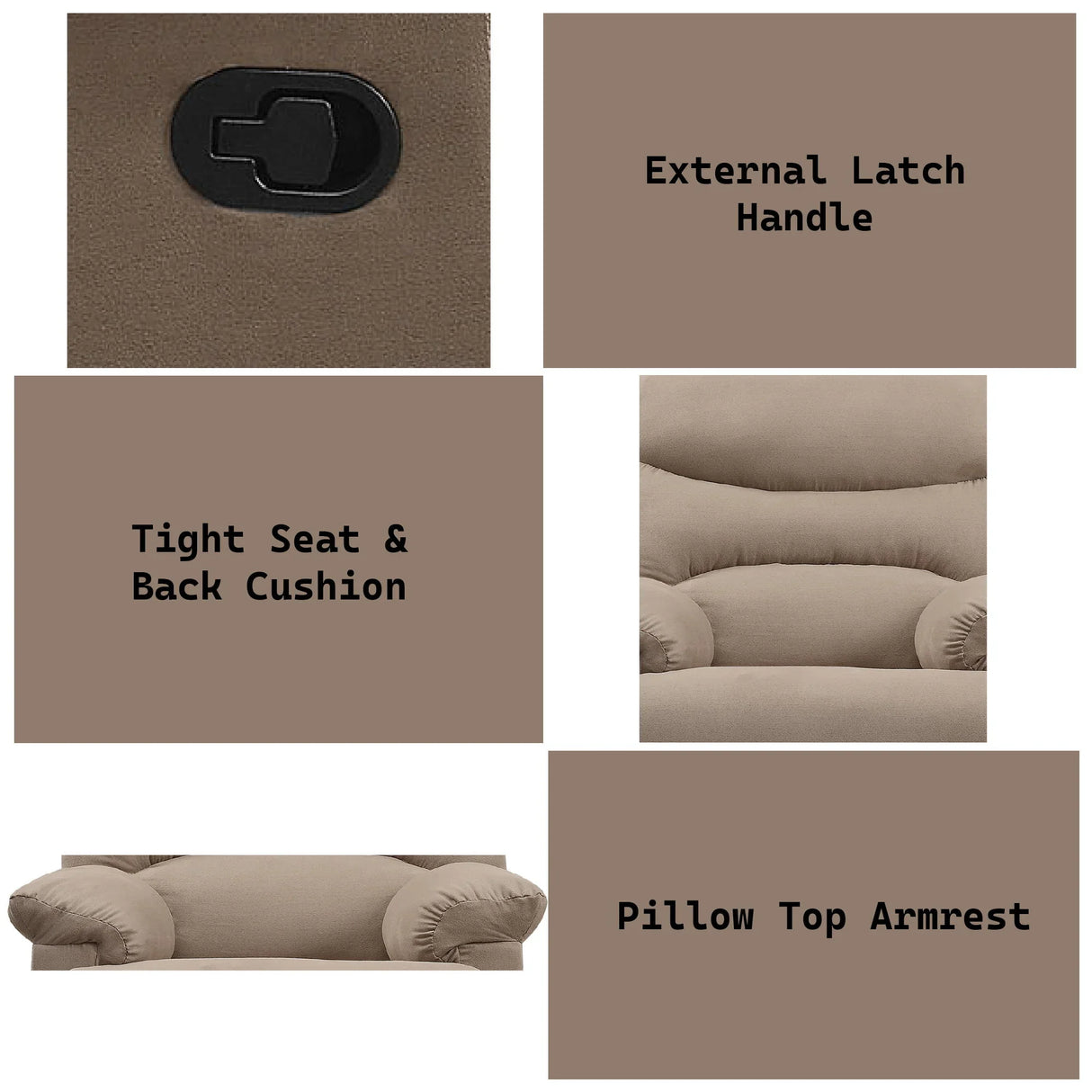 Arcadia - Micro Motion Glider Recliner - Furniture Home Direct