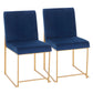 Fuji - Contemporary Stylish Frame, High Back Dining Chair (Set of 2) - Furniture Home Direct