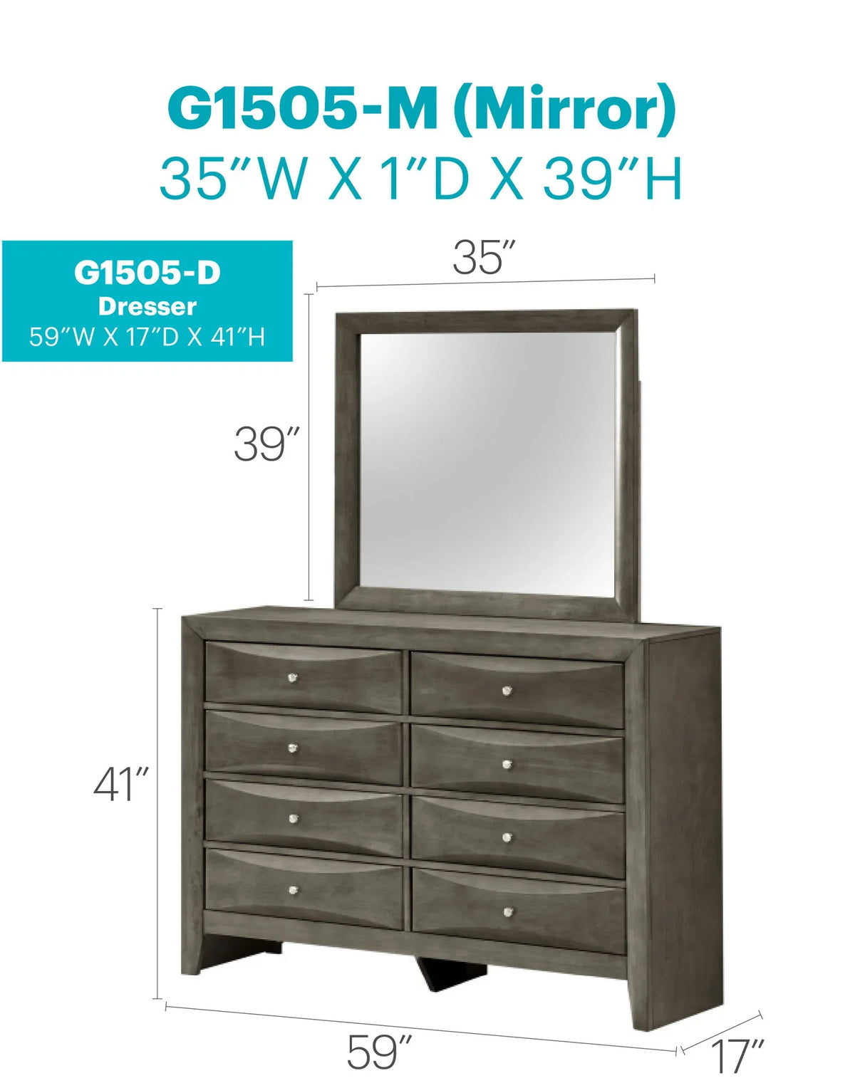 Marilla - Dresser - Furniture Home Direct