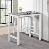 3 Pieces Counter Height Set - Furniture Home Direct
