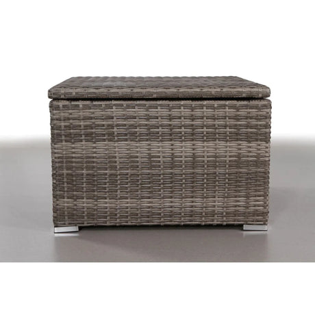 Outdoor Storage End Table - Gray Mix - Furniture Home Direct