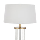 Rope Contemporary Floor Lamp - Natural / White - Furniture Home Direct