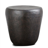 Garvy - Handcrafted Metal Side Table - Furniture Home Direct