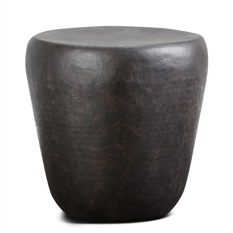 Garvy - Handcrafted Metal Side Table - Furniture Home Direct