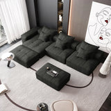 Modern Oversized Diy Combination Modular Sectional Sofa With Pillows - Furniture Home Direct