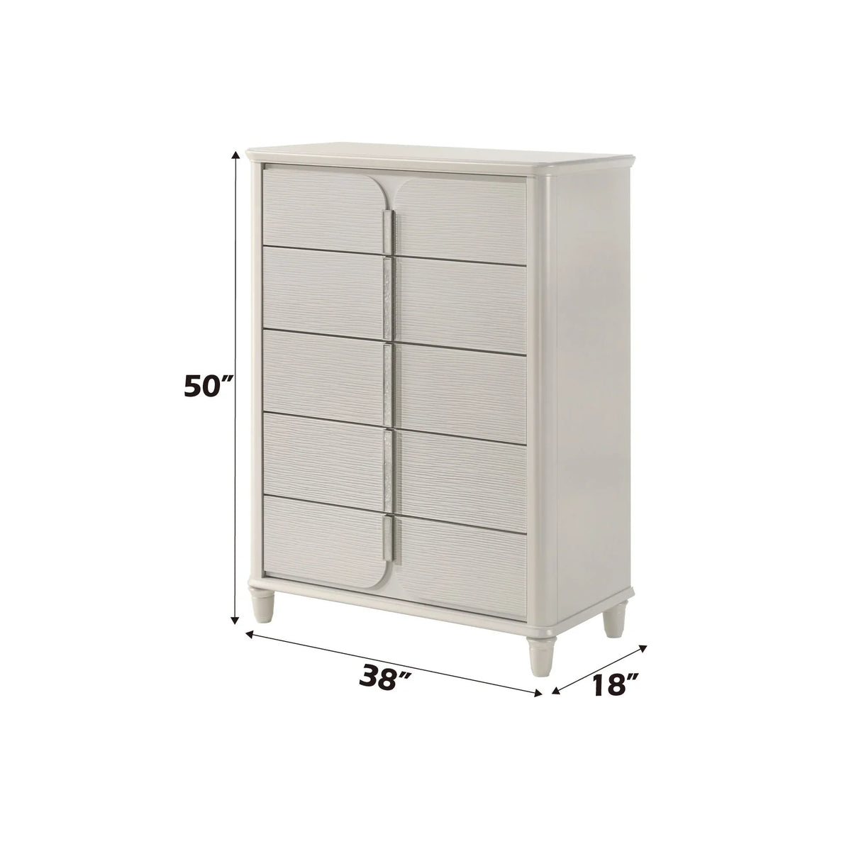 Laveda - Chest - White - Furniture Home Direct