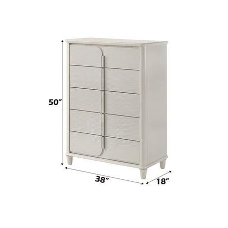 Laveda - Chest - White - Furniture Home Direct