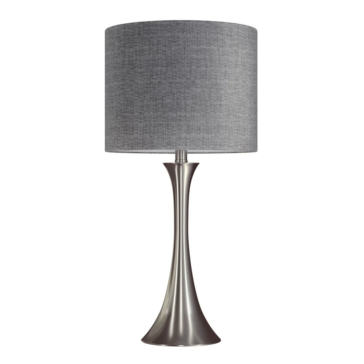 Lenuxe - Contemporary Semi Gloss Table Lamp (Set of 2) - Furniture Home Direct