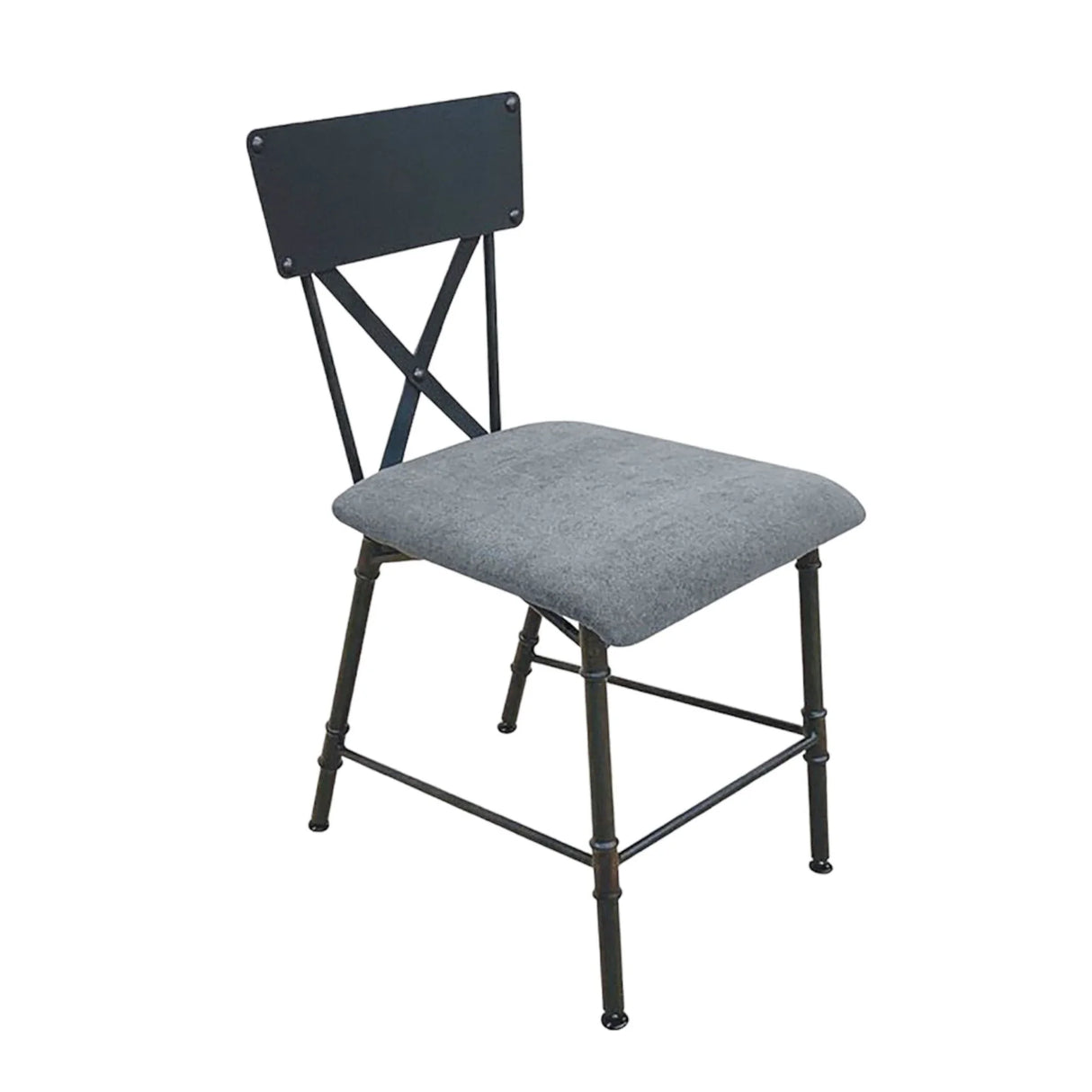 Brantley - Office Chair - Antique Oak / Sandy Gray - Furniture Home Direct